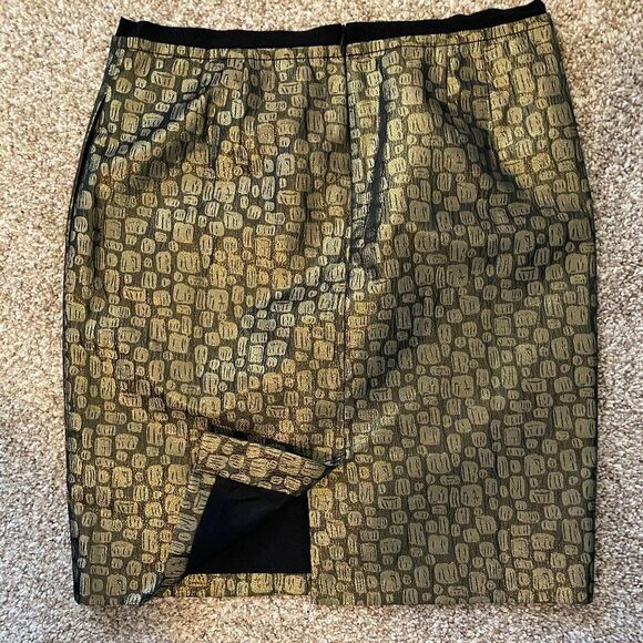 Loft Boho Geometric Womens Mini Skirt Size 4 - Picture 3 of 5